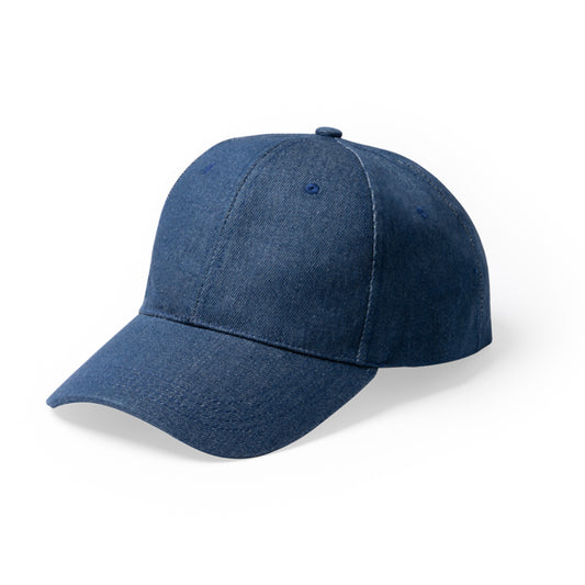 Stamina ISBUD Denim cap in blue jeans - promotional merchandise printed with your company logo