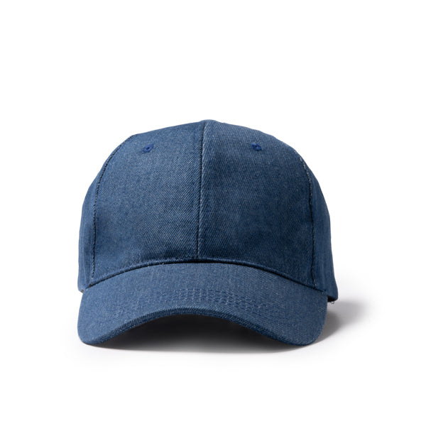 Stamina ISBUD Denim cap in blue jeans - promotional merchandise printed with your company logo