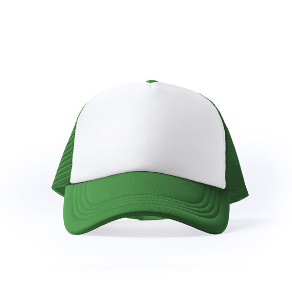 Stamina BARNY Polyester cap in fern green - promotional merchandise printed with your company logo