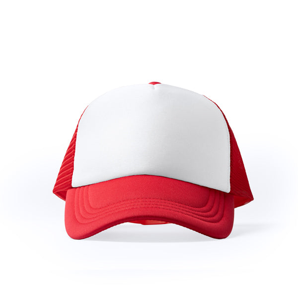 Stamina BARNY Polyester cap in red - promotional merchandise printed with your company logo
