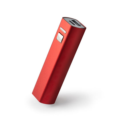 Stamina BONY Recycled aluminium power bank 600 mAh in white - promotional merchandise printed with your company logo