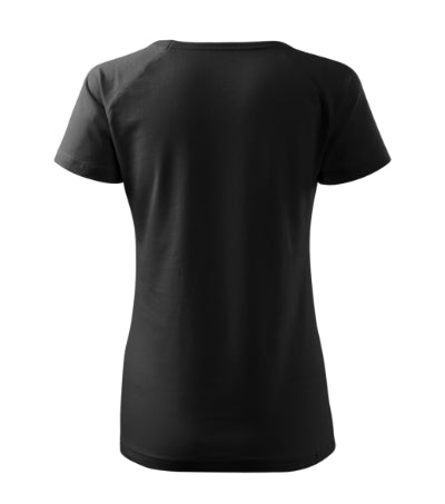 MALFINI DREAM Women's T-shirt in black - promotional clothing printed with your company logo