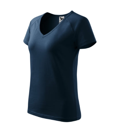 MALFINI DREAM Women's T-shirt in navy blue - promotional clothing printed with your company logo