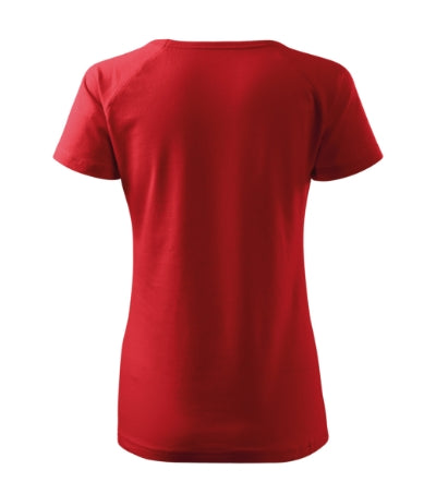 MALFINI DREAM Women's T-shirt in red - promotional clothing printed with your company logo