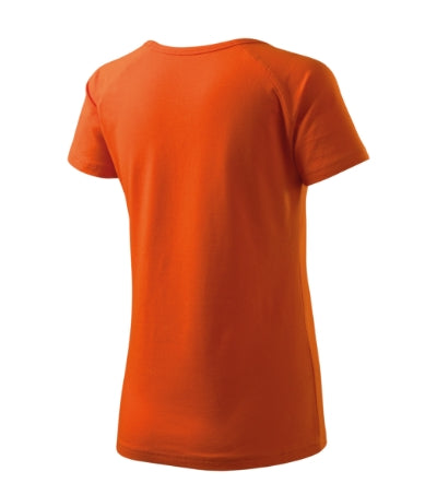 MALFINI DREAM Women's T-shirt in orange - promotional clothing printed with your company logo