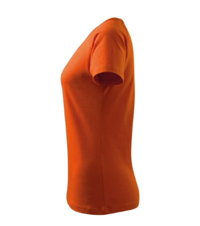 MALFINI DREAM Women's T-shirt in orange - promotional clothing printed with your company logo
