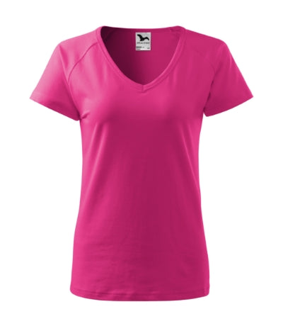 MALFINI DREAM Women's T-shirt in magenta - promotional clothing printed with your company logo