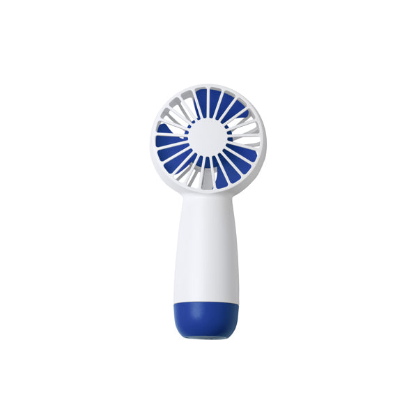Stamina VENTUK ABS hand fan in royal blue - promotional merchandise printed with your company logo