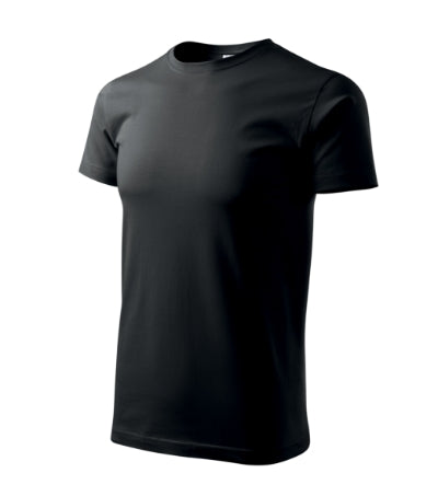 MALFINI BASIC Men's T-shirt in black - promotional clothing printed with your company logo