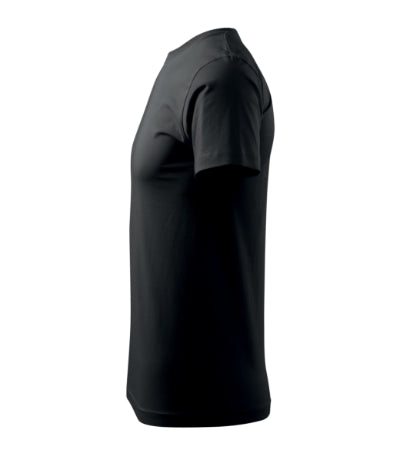MALFINI BASIC Men's T-shirt in black - promotional clothing printed with your company logo