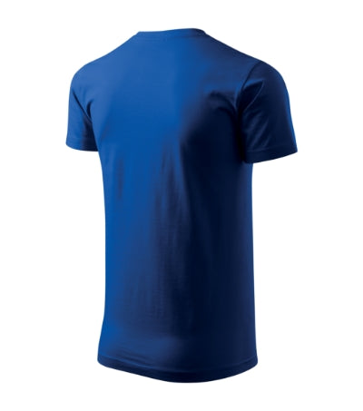 MALFINI BASIC Men's T-shirt in royal blue - promotional clothing printed with your company logo