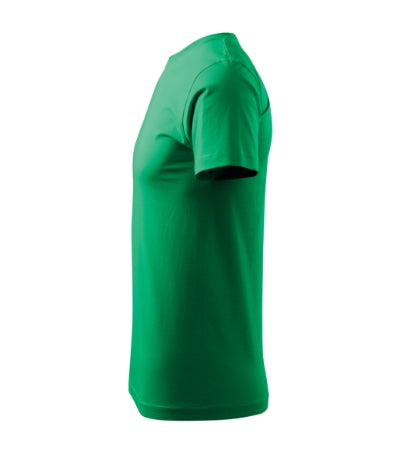 MALFINI BASIC Men's T-shirt in kelly green - promotional clothing printed with your company logo