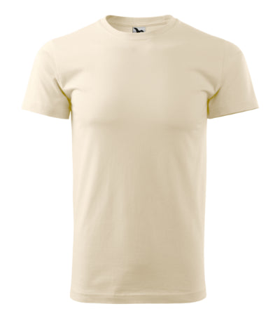 MALFINI BASIC Men's T-shirt in almond - promotional clothing printed with your company logo