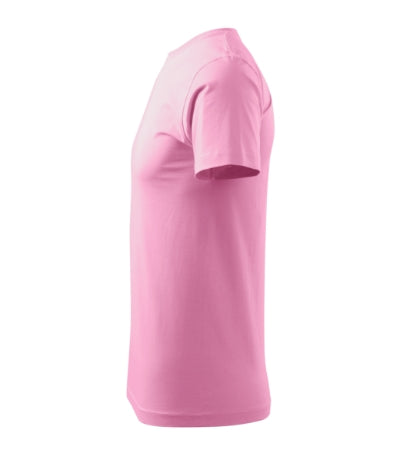 MALFINI BASIC Men's T-shirt in pink - promotional clothing printed with your company logo