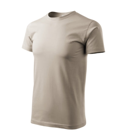 MALFINI BASIC Men's T-shirt in ice gray - promotional clothing printed with your company logo