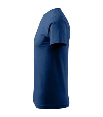 MALFINI BASIC Men's T-shirt in midnight blue - promotional clothing printed with your company logo