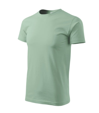 MALFINI BASIC Men's T-shirt in sage - promotional clothing printed with your company logo
