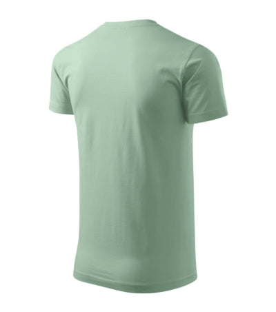 MALFINI BASIC Men's T-shirt in sage - promotional clothing printed with your company logo
