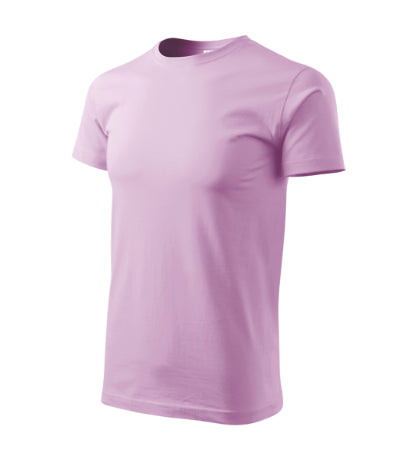 MALFINI BASIC Men's T-shirt in orchid - promotional clothing printed with your company logo