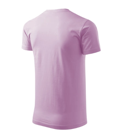MALFINI BASIC Men's T-shirt in orchid - promotional clothing printed with your company logo