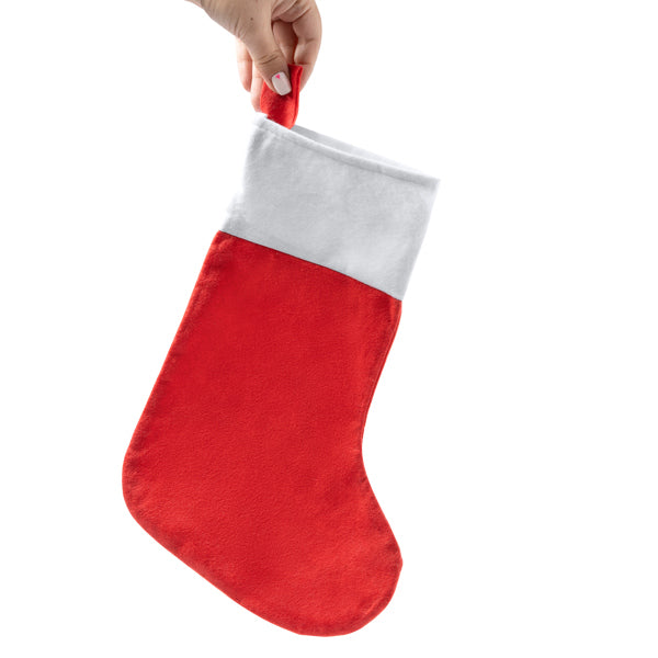 Stamina NOEL Polyester / fleece christmas decoration in red - promotional merchandise printed with your company logo