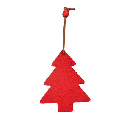 Stamina ABEND Polyester christmas decoration in tree - promotional merchandise printed with your company logo