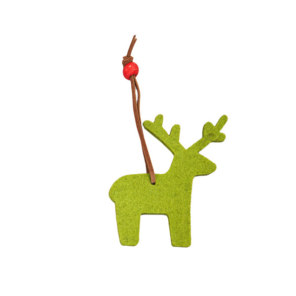 Stamina ABEND Polyester christmas decoration in reindeer - promotional merchandise printed with your company logo