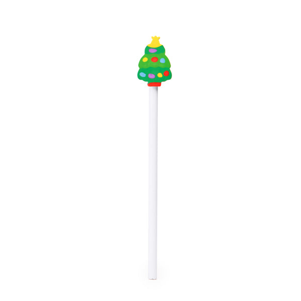 Stamina NUSS Wood and rubber christmas decoration in tree - promotional merchandise printed with your company logo