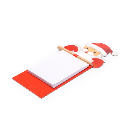 Stamina KLAUS Christmas magnet with santa claus design in red - promotional merchandise printed with your company logo