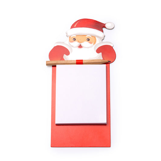 Stamina KLAUS Christmas magnet with santa claus design in red - promotional merchandise printed with your company logo