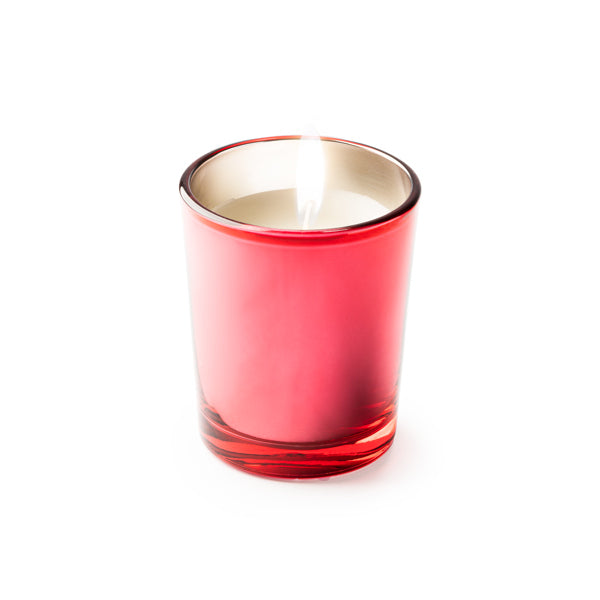 Stamina KIMI Scented candle in red - promotional merchandise printed with your company logo