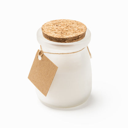 Stamina SURNA Scented candle in white - promotional merchandise printed with your company logo