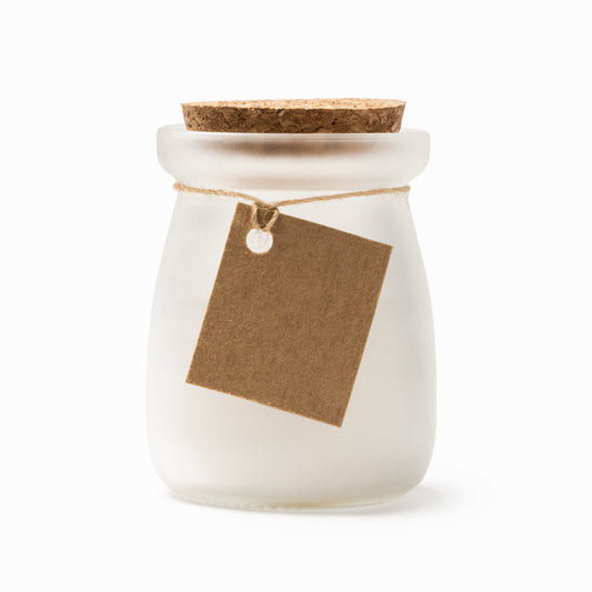 Stamina SURNA Scented candle in white - promotional merchandise printed with your company logo