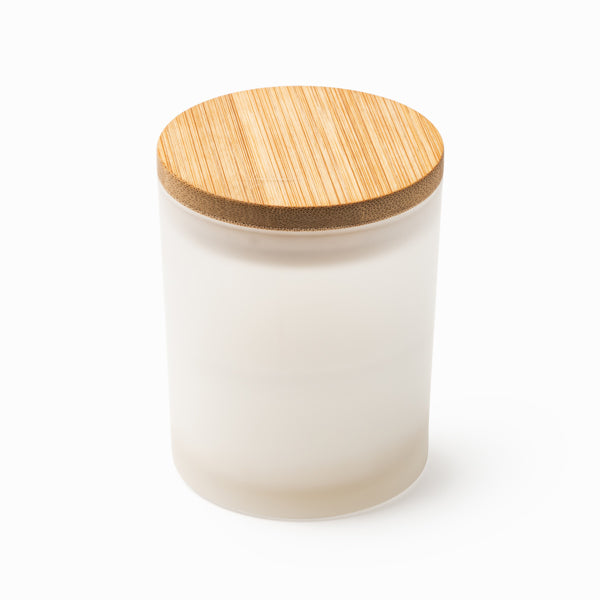 Stamina VANILA Scented candle in white - promotional merchandise printed with your company logo