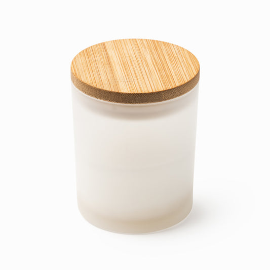 Stamina VANILA Scented candle in white - promotional merchandise printed with your company logo