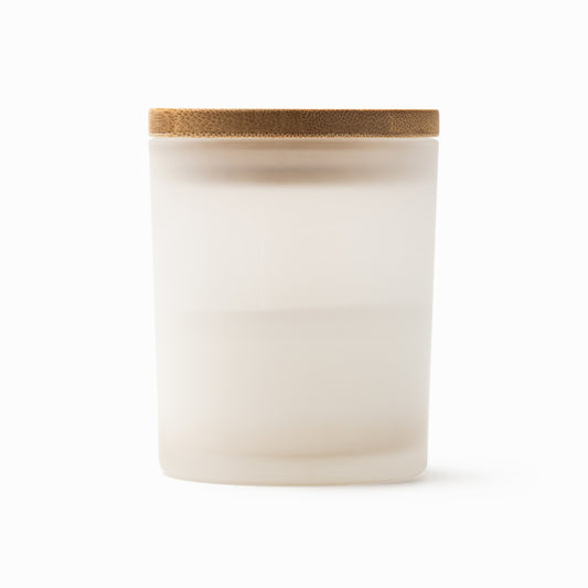 Stamina VANILA Scented candle in white - promotional merchandise printed with your company logo