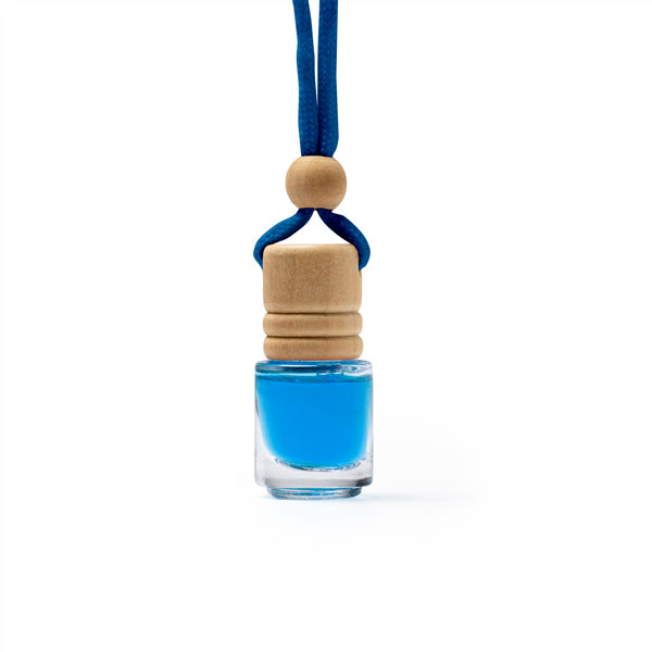 Stamina RINDAL A glass air freshener in royal blue - promotional merchandise printed with your company logo