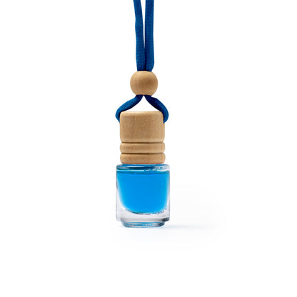 Stamina RINDAL A glass air freshener in royal blue - promotional merchandise printed with your company logo