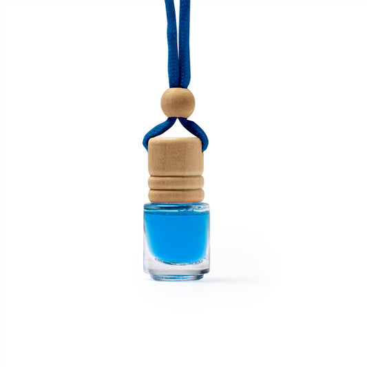 Stamina RINDAL A glass air freshener in royal blue - promotional merchandise printed with your company logo