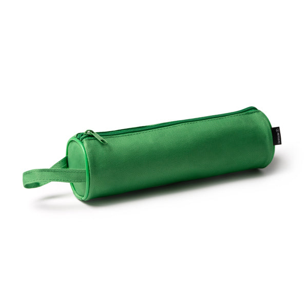 Stamina SANGO Recycled polyester (RPET) pencil case in black - promotional merchandise printed with your company logo
