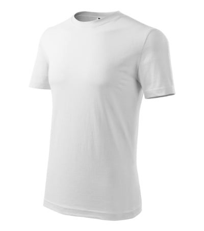 MALFINI CLASSIC NEW Men's T-shirt in white - promotional clothing printed with your company logo