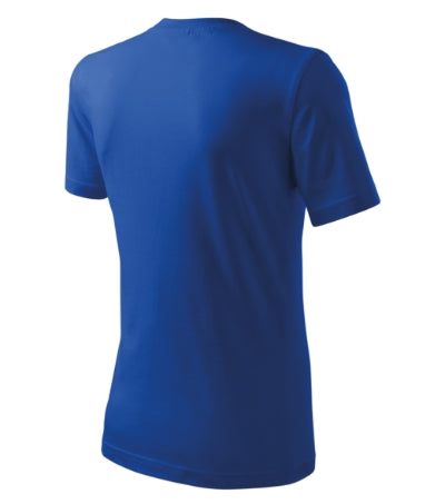 MALFINI CLASSIC NEW Men's T-shirt in royal blue - promotional clothing printed with your company logo