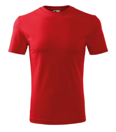 MALFINI CLASSIC NEW Men's T-shirt in red - promotional clothing printed with your company logo