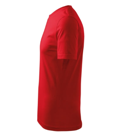 MALFINI CLASSIC NEW Men's T-shirt in red - promotional clothing printed with your company logo