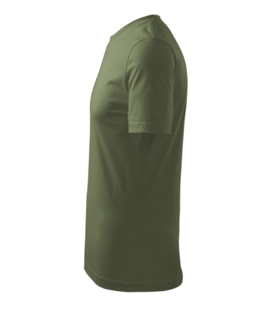 MALFINI CLASSIC NEW Men's T-shirt in khaki - promotional clothing printed with your company logo