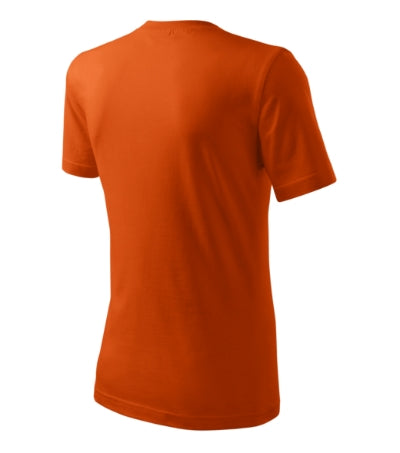 MALFINI CLASSIC NEW Men's T-shirt in orange - promotional clothing printed with your company logo