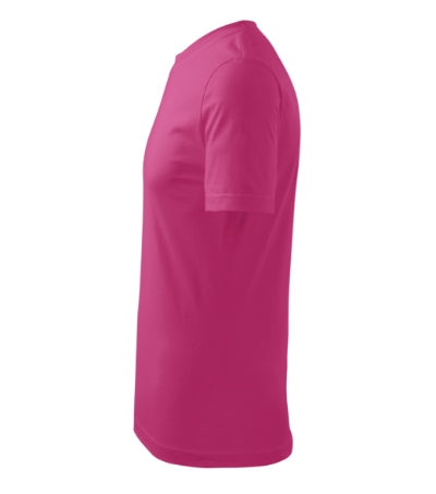 MALFINI CLASSIC NEW Men's T-shirt in magenta - promotional clothing printed with your company logo