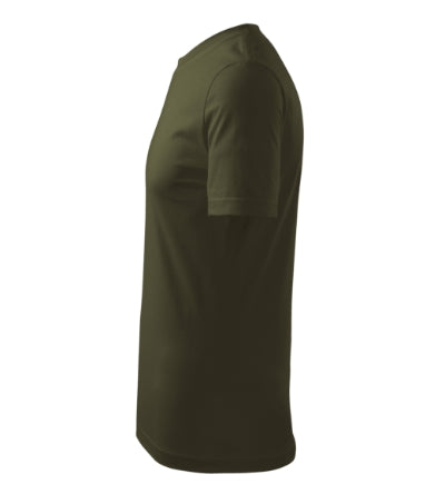 MALFINI CLASSIC NEW Men's T-shirt in military - promotional clothing printed with your company logo