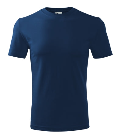MALFINI CLASSIC NEW Men's T-shirt in midnight blue - promotional clothing printed with your company logo