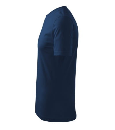 MALFINI CLASSIC NEW Men's T-shirt in midnight blue - promotional clothing printed with your company logo